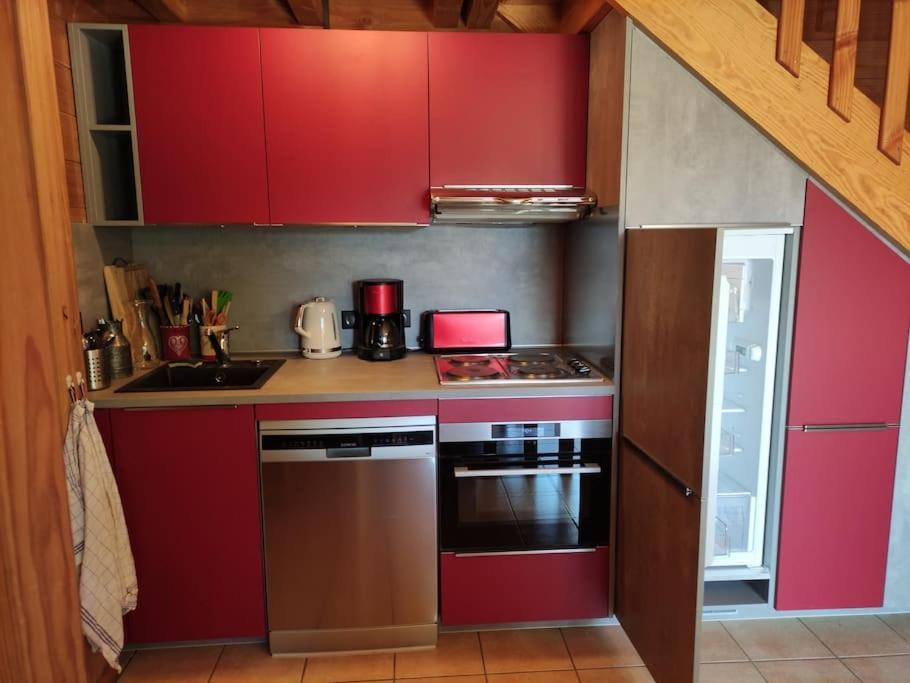 Chalet Savoyard Independant Fontcouverte-la-Toussuire Εξωτερικό φωτογραφία